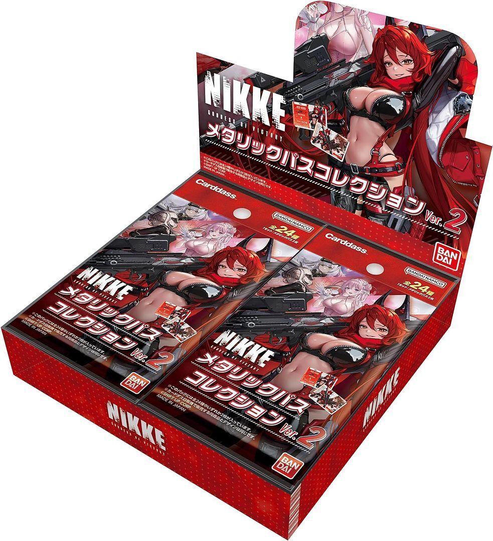Goddess of Victory NIKKE Metallic Pass Collection Ver.2 BOX Goddess of Victory NIKKE Metallic Pass Collection Ver.2 BOX