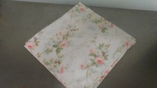 RALPH LAUREN FAYE CUSTOM EURO PILLOW SHAM--100 COTTON-PINK ROSES