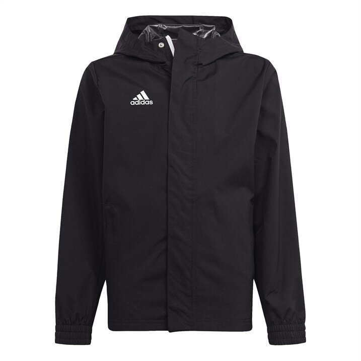 adidas Rain Jacket Mens Gents Coat Top Full Length Sleeve adidas Rain Jacket Mens Gents Coat Top Full Length Sleeve