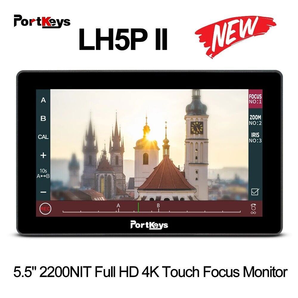 Portkeys LH5P II 5.5 inch 2200nits Video Monitor for Canon Sony