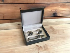 Los Angeles LA Rams Cufflinks, Tie Clip, Or Complete Set