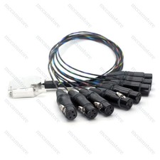 MR202-8AT DB25 to NEUTRIK 8  XLR 3-Pin,Audio Equipment Microphone Distribution