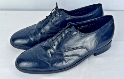 Florsheim Lexington Mens Black Wingtip Oxford Dress Shoes  display picture 1