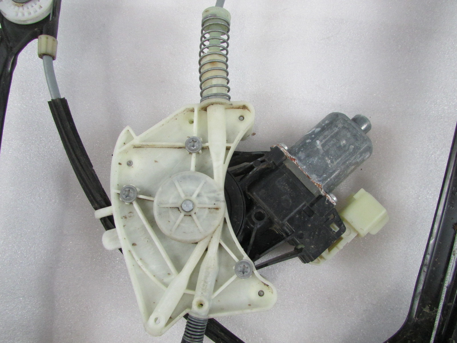 Maserati Ghibli, LH, Left Rear Door Window Regulator, Used, P/N 670030023