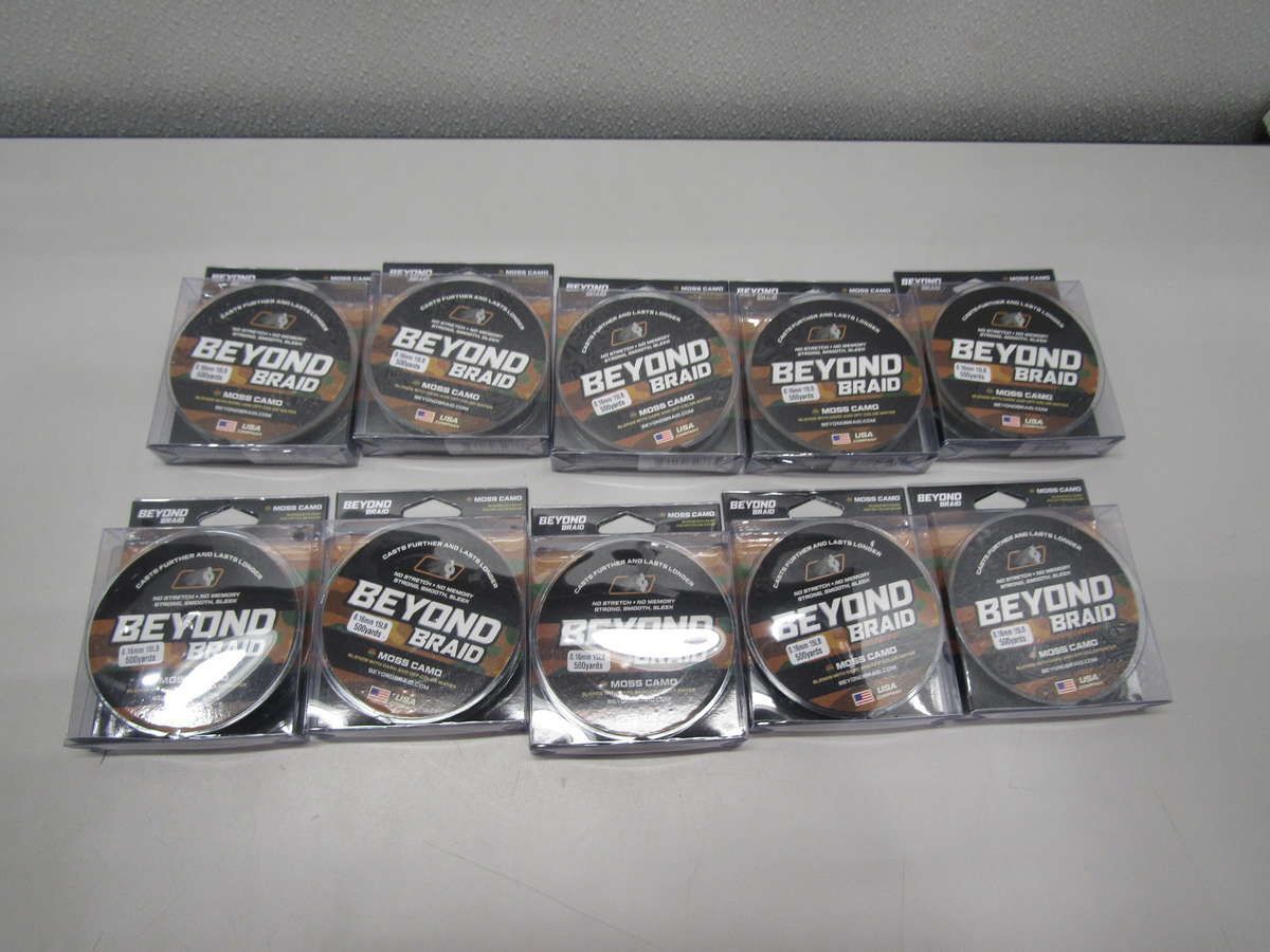 Beyond Braid Braided Fishing Line (10 Pack)50015MC eBay