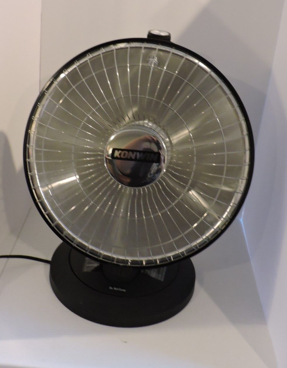 Konwin Heat Dish 1000w Parabolic Space Heater w/Ceramic Heating Technology.  for sale online | eBay