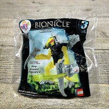 McDonald's Happy Meal Toy 3 Lego Bionicle Mistika Bitil 2008 NIP