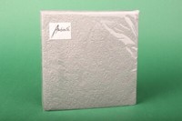 "Servietten \"Elegance Grey\" 33X33 Cm Ambiente Tischdekoration Festlich Xmas"