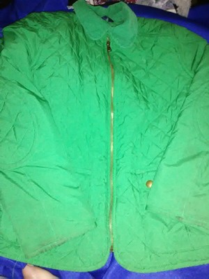 ralph lauren green puffer coat