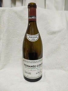 DRC Romanee conti Empty bottle 1957