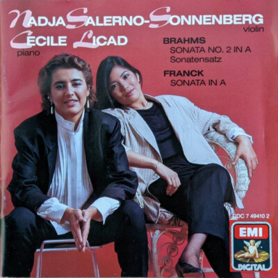 CD Brahms / Franck Brahms: Sonata No. 2 In A, Sonatensatz · Franck: Sonata In A
