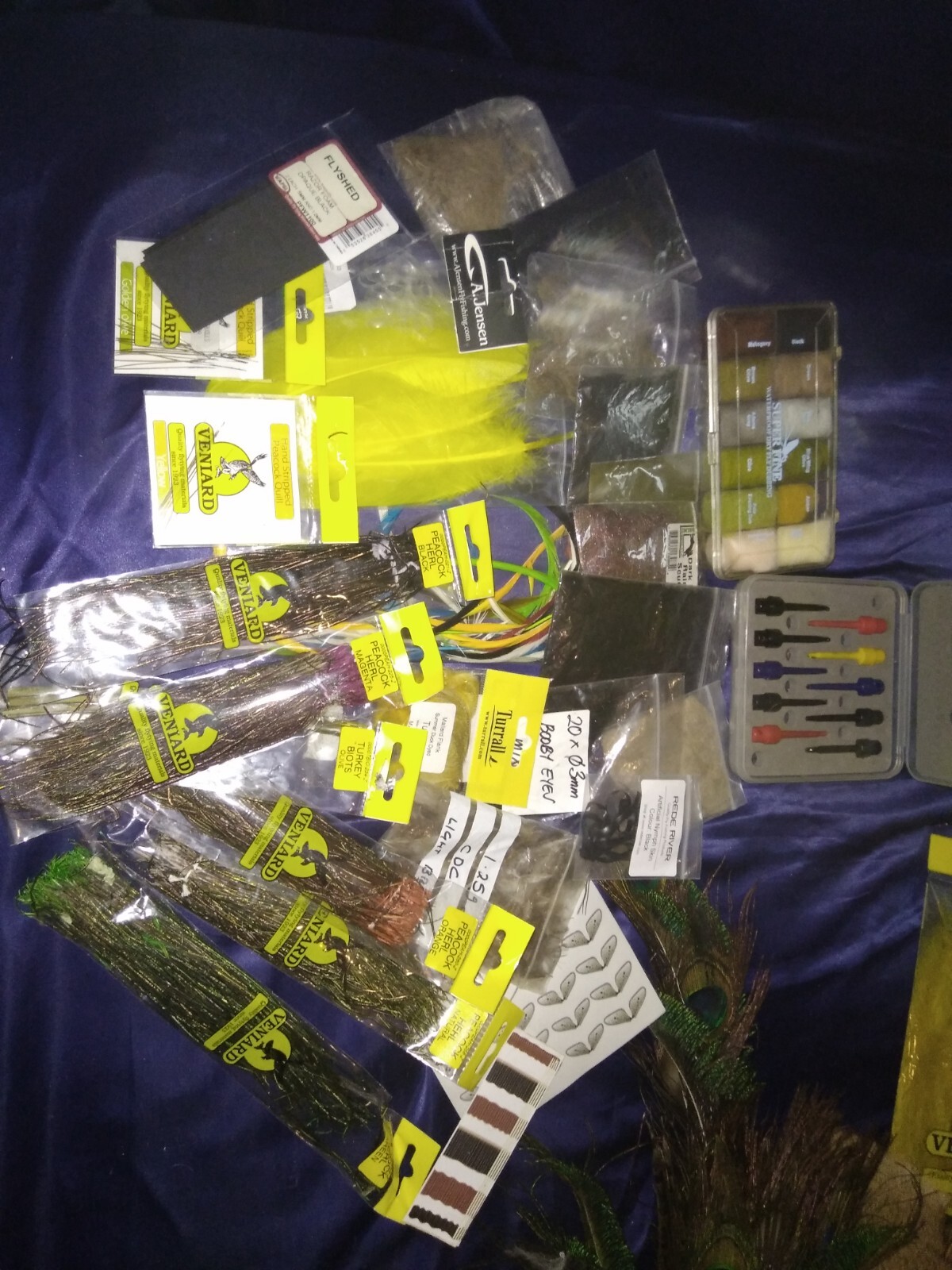 fly tying materials job lot eBay