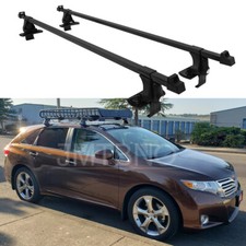 For Toyota Venza 54 Bare Roof Rack Crossbar Luggage Kayak Cargo Carrier W Lock