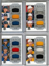  2018-19 The Cup Trios Jerseys #C3BUF Eichel / Okposo / Pominville 16/33