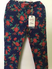 Pumpkin Patch Girls Skinny Jeans Adjustable Waist NWT Size 7 Retail 42.50