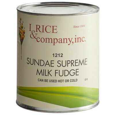 I. Rice #10 Can Hot Fudge Dessert / Sundae Topping