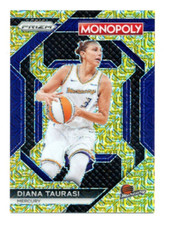2024 Prizm WNBA Monopoly #WNBA20 Diana Taurasi Gold Millionaire Shimmer /500