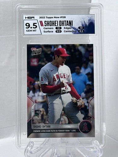 SHOHEI OHTANI 2022 Topps Now - #128 HGA 9.5