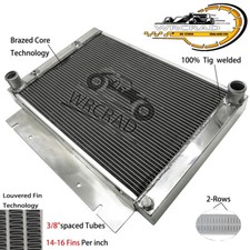 Radiator For 1960-1963 1961 1962 Ford Galaxie 500xl 3.6l 4.8 5.8l 6063 Aluminum