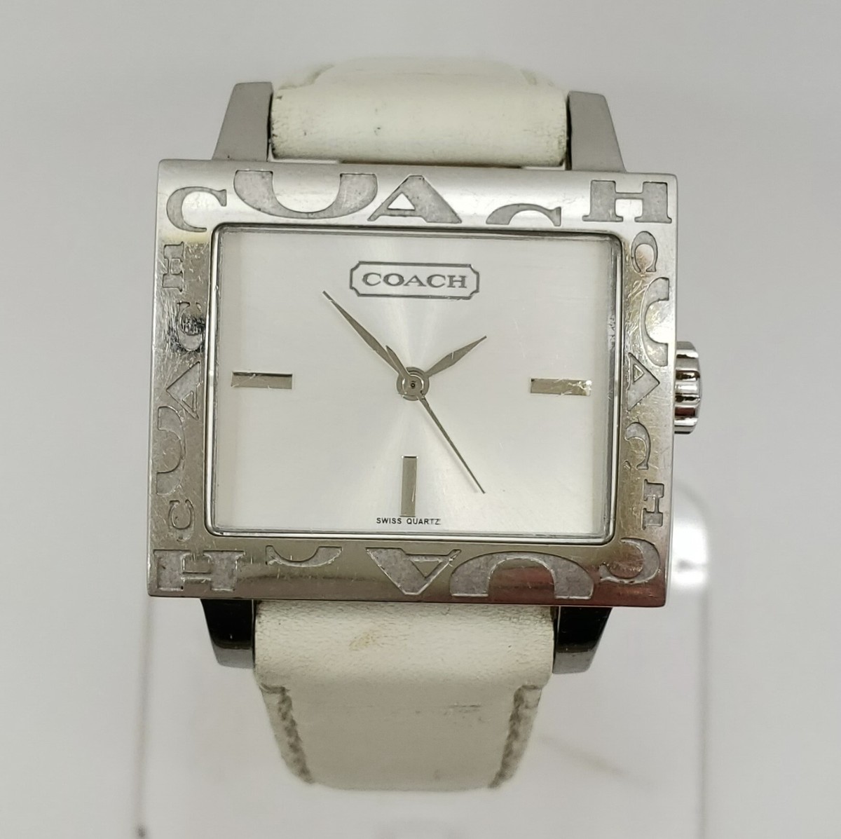 COACH Amanda Watch Vintage Coach Nude Leather Watch – Graffiti Logo, Swiss  main image 2