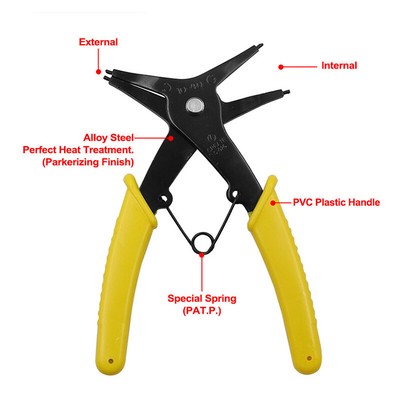 Multifunction 2-in-1 DIY Snap Spring Ring Circlip Removal Install Plier Tool _cn