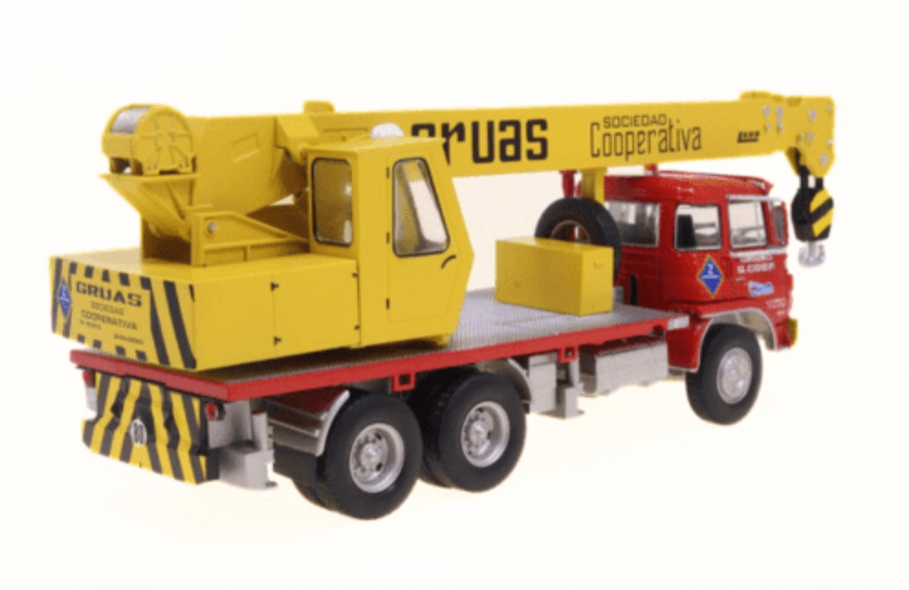 Modèle Réduit Camion Grue Barreiros Centauro 1967 - Échelle 1:43 - Collection Camions Espagnols