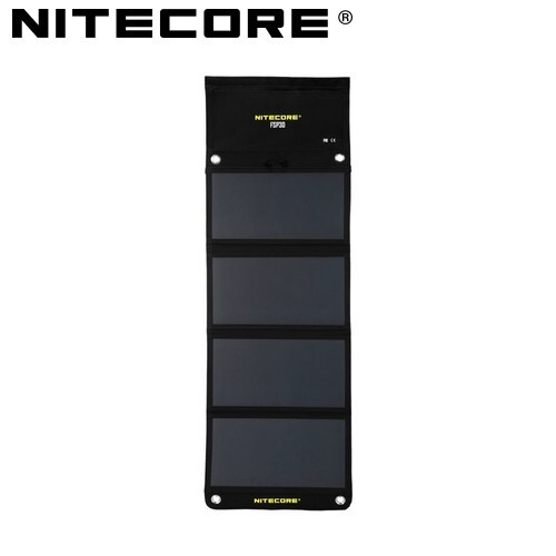 Panneau solaire pliable Nitecore FSP30 idéal pour le camping et les randonnées