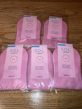 Lot of 5 SOL by Jergens Sunless Self-Tanning Reusable Application Mitt