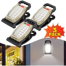 3PACK Solar Lights Clip on Outdoor Street Wal...