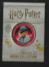 S1) RARE HARRY POTTER MEDAL COIN IN CARD THE GOBLET OF FIRE FLEUR DELECOUR