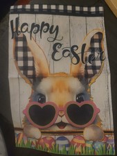 New 12x18 Double Sided Easter Garden Flag