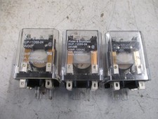 Tyco/Potter  Brumfield Relay KUP-11D55-24 24VDC Coil Lot of 3 Used