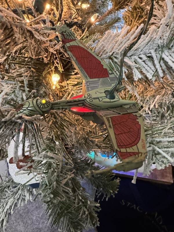 1994 Klingon Bird Of Prey Hallmark Ornament Star Trek The Next Generation TESTED