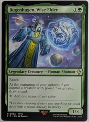 Bugenhagen, Wise Elder #66 Commander: Final Fantasy MTG Rare