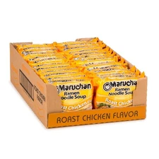 Maruchan Ramen Roast Beef Flavor, 3 oz (Pack of 24) – Instant Noodles, Ready