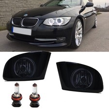 Set 2x Nebelscheinwerfer Nebelleuchten Smoke Schwarz passt f�r BMW E92 E93 Serie