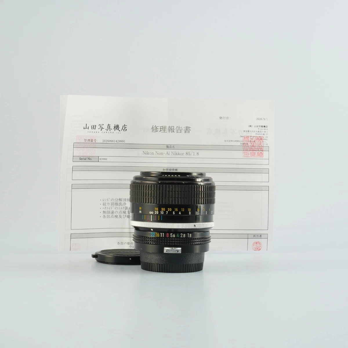 Nikon NIKKOR f/1.8 Camera Lenses 85mm Focal for sale - eBay