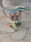 Fuschini & Rosa Acquapendente Pitcher DRINK IF YOU CAN perforated ceramic Italy — photo 5