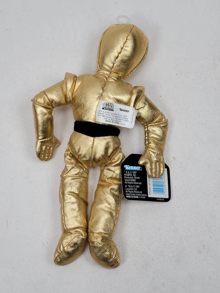 Boneco gorro de pelúcia Star Wars POTF Star Wars Buddies C3PO - Imagem 2 de 4