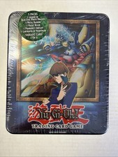 2003 YUGIOH 2003 Kaiba XYZ Dragon Canon Collectors Tin SEALED w/Booster Packs MT