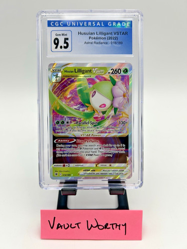 Hisuian Lilligant VSTAR graded CGC 9.5 for sale on eBay