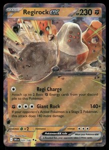 Regirock ex 101/182 Destined Rivals