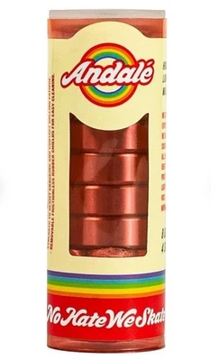 Andale No Hate We Skate Red Skateboard Bearings