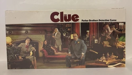 Vintage 1972 Parker Bros. Clue Game Complete
