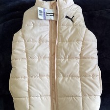 PUMA GIRLS PUFFER VEST Light Baby PINK XS 5-6