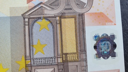 OLANDA 50 euro 2002 serie P, Draghi, aUNC...366 - Foto 2 di 4