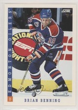 1993-94 Score Canadian Brian Benning #64 03rx