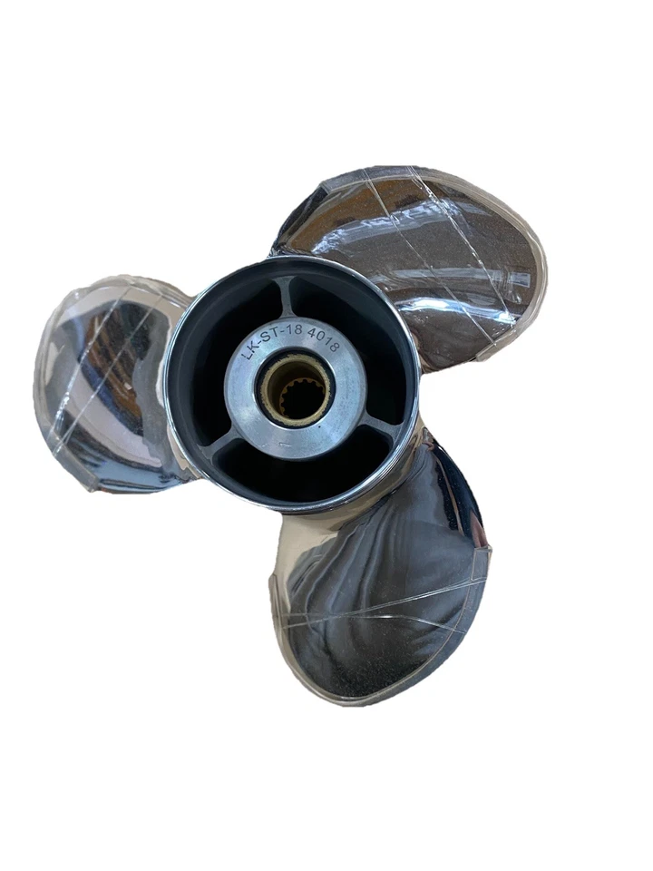 Boat Propeller for Yamaha 150-250HP 68F-45978-20-00 14 1/4 x 18 Stainless steels - Image 3 of 4