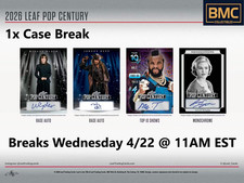 Mark Wahlberg 2026 Leaf Metal Pop Century 1x Case Break #11