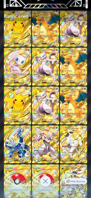Pokémon TCG Pocket Account: 16x Gold Crown Cards + MUCH MORE (Ignore list price)